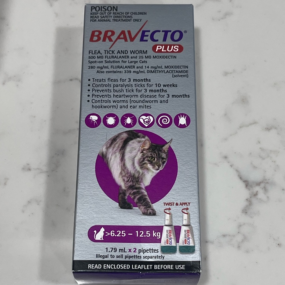 Flea and tick topical for large cats 13-27 lbs